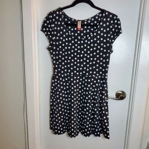 No Boundaries Polkadot dress